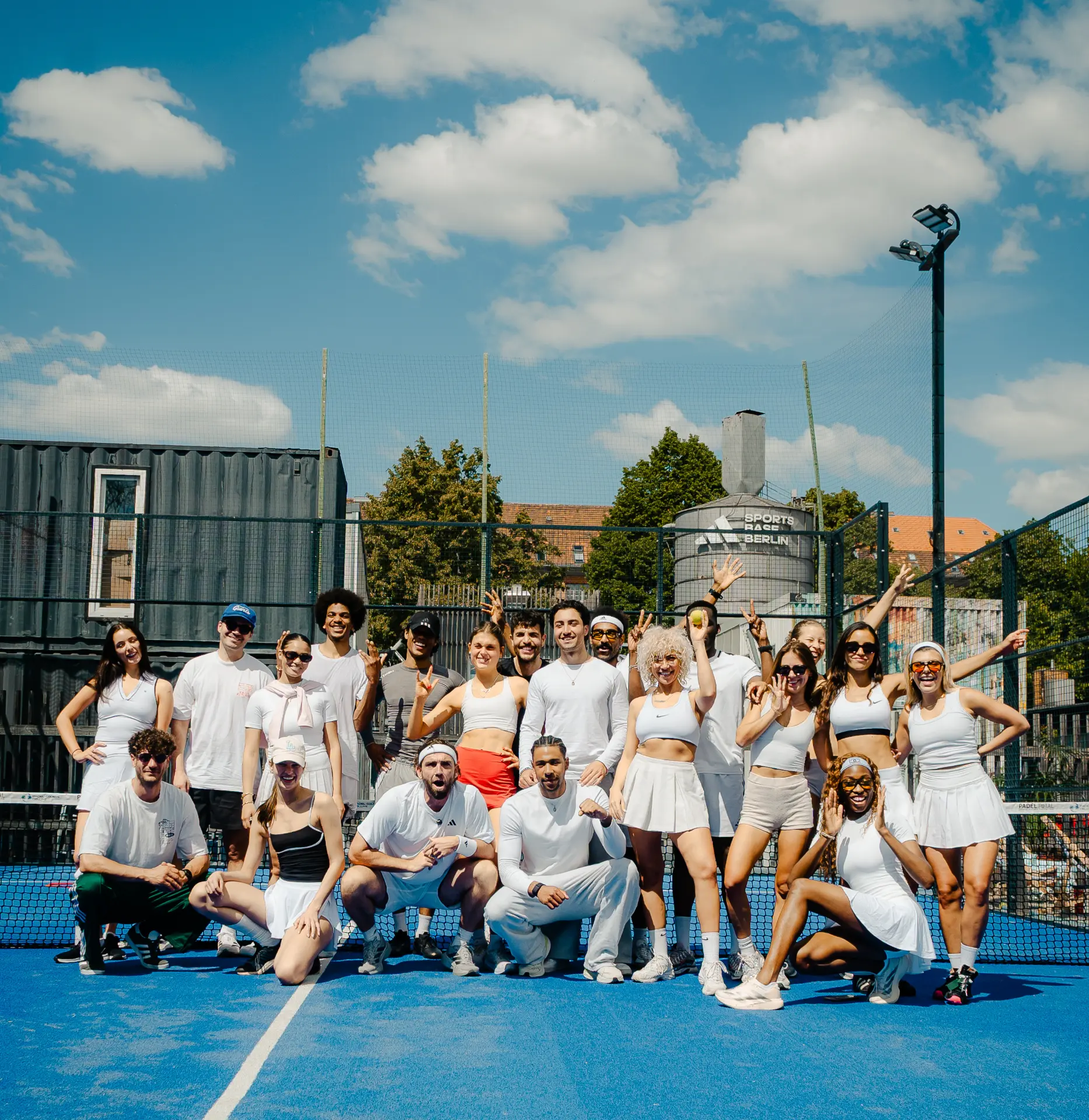 The Padel Pump community on court